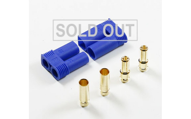 EC5 Male Female Bullet Connector Banana Head Plug For RC Lipo Battery